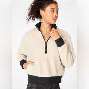NWOT Fabletics Dream Polar Fleece Pullover - size XS